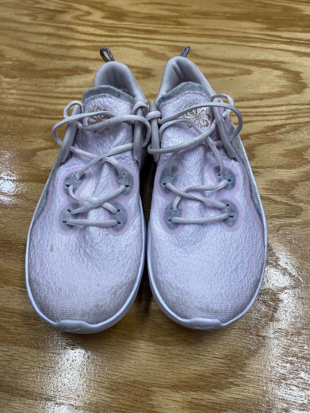 Nike Flex Run 2021 Sneakers Women's 5.5 Light Violet Lace-Up Running Shoes S62